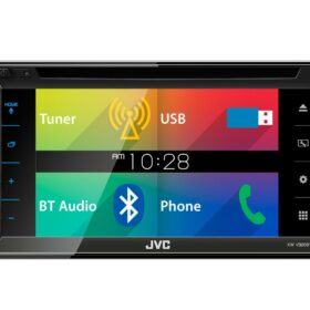 2DIN DVD/CD/USB  мультимедиа ресивер 6,8", 3RCA (4 В) с поддержкой Bluetooth JVC KW-V320BTQ