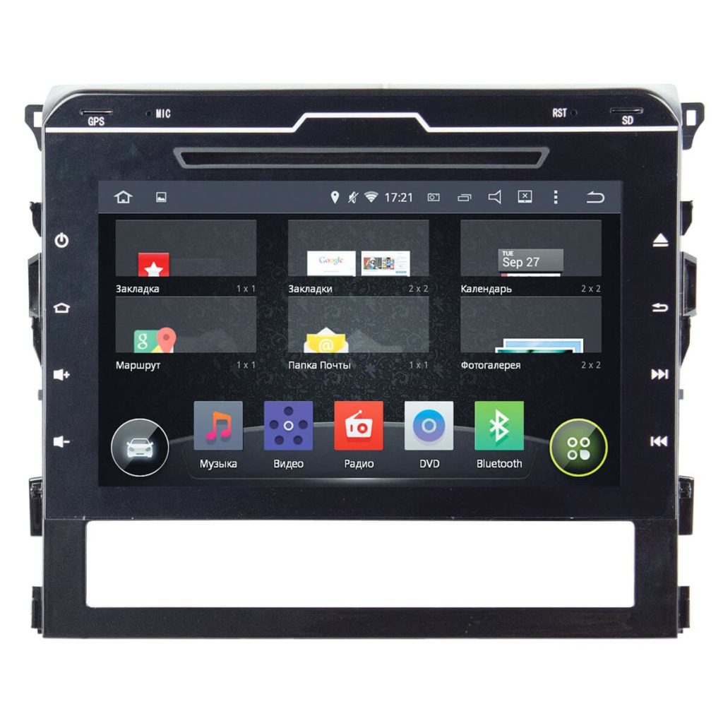 TOYOTA LAND CRUISER 200 2016+ (ANDROID 4.4.4) 9,0"