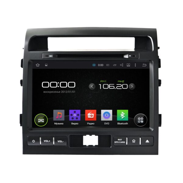 TOYOTA LAND CRUISER 200 07-15 (ANDROID 4.4.4) 9,0"
